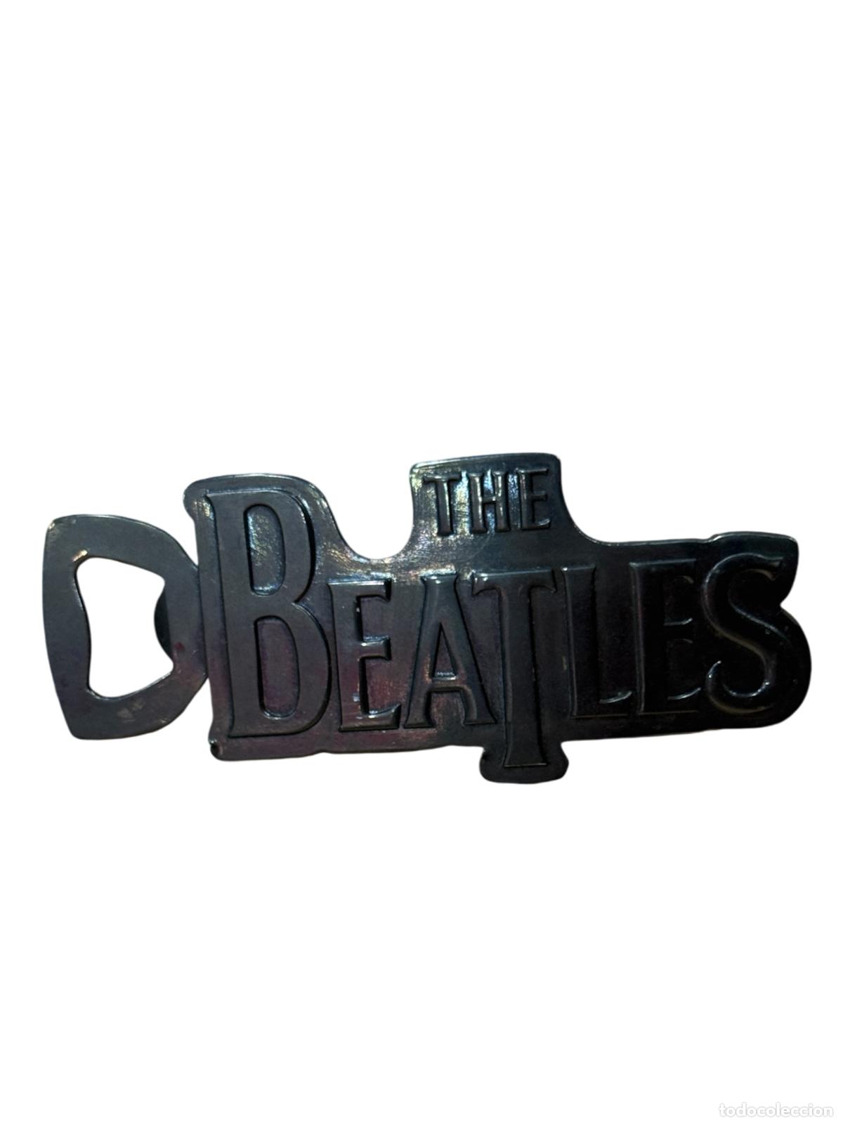 Abrebotellas y sacacorchos de colecci&oacute;n: The Beatles Abridor Botellas Met?lico