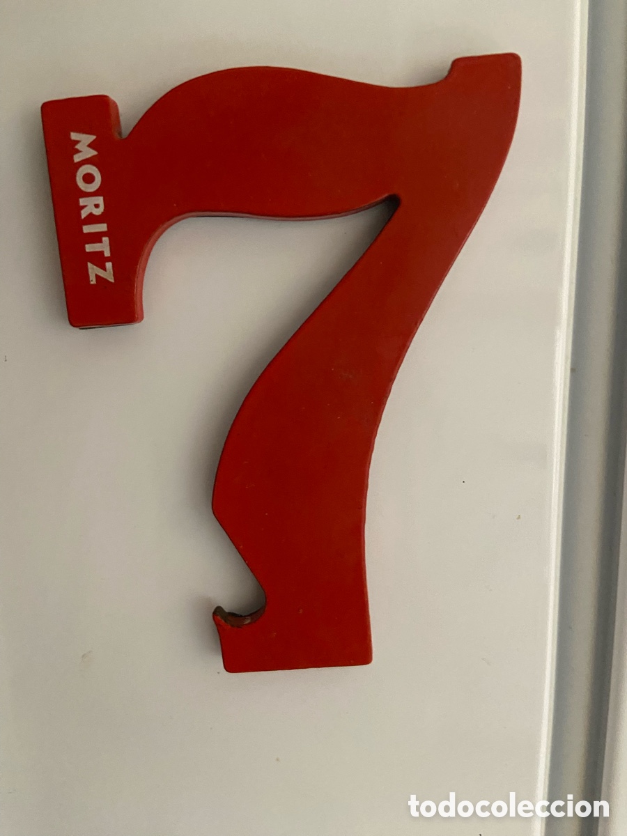 Abrebotellas y sacacorchos de colecci&oacute;n: Abridor moritz con im&aacute;n