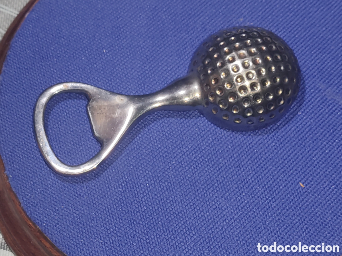 Abrebotellas y sacacorchos de colecci&oacute;n: Abrebotellas pelota de Golf.Vintage.