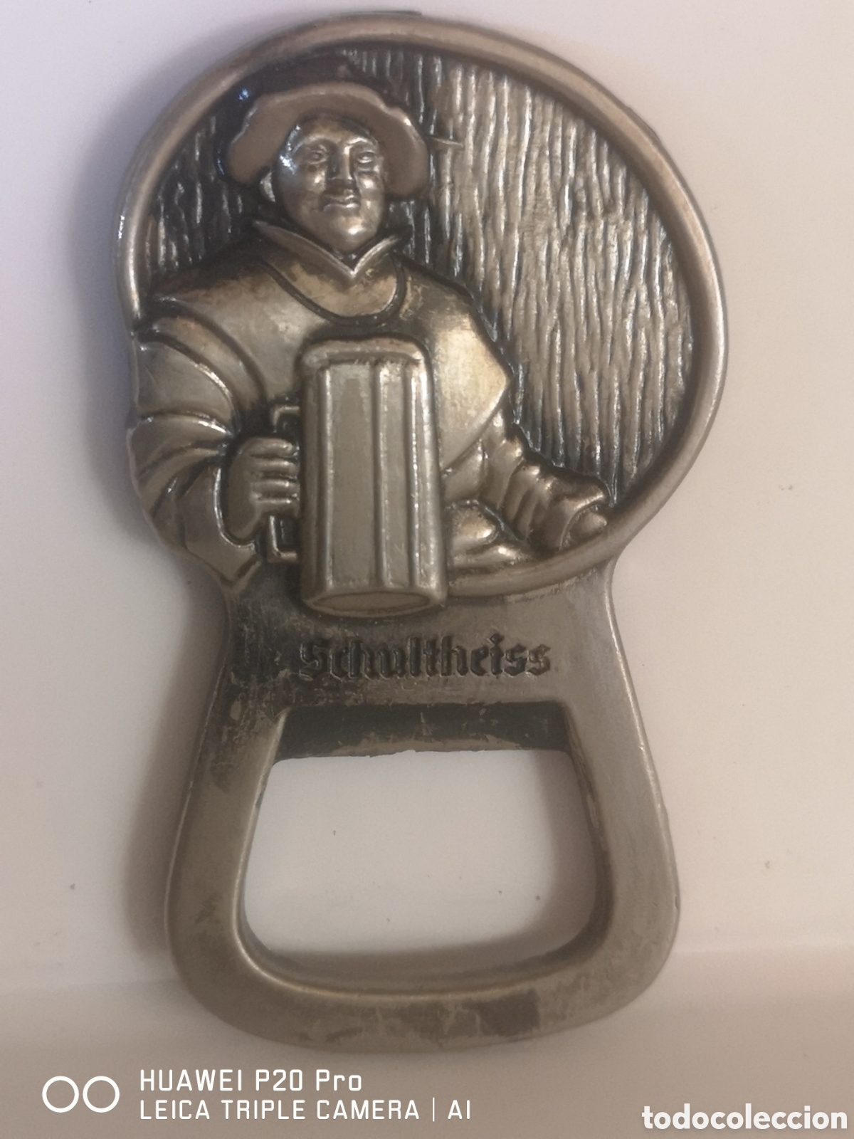 Abrebotellas y sacacorchos de colecci&oacute;n: Cerveza Schultheiss - Abrebotellas / Abridor