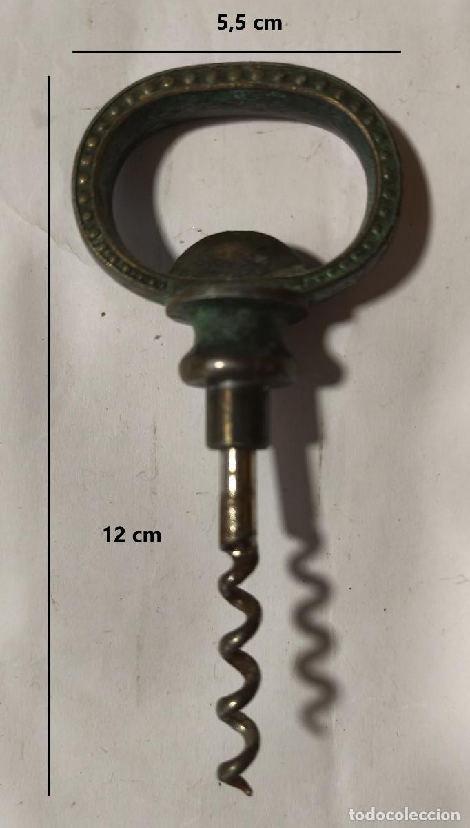 Abrebotellas y sacacorchos de colecci&oacute;n: SACACORCHOS MET&Aacute;LICO ANTIGUO