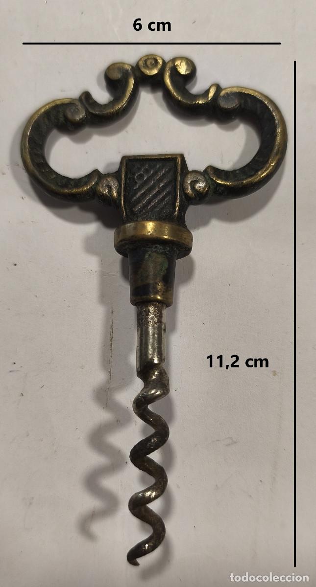 Abrebotellas y sacacorchos de colecci&oacute;n: SACACORCHOS MET&Aacute;LICO ANTIGUO