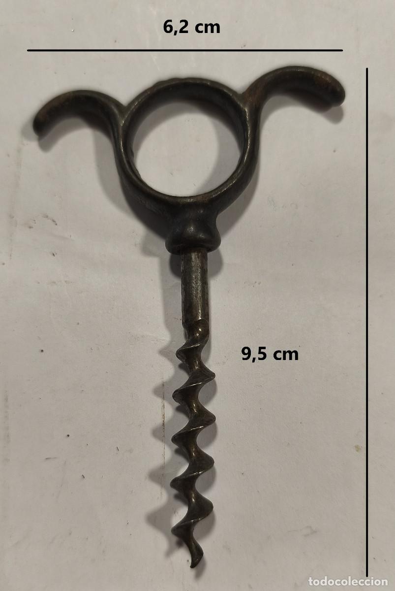Abrebotellas y sacacorchos de colecci&oacute;n: SACACORCHOS MET&Aacute;LICO ANTIGUO
