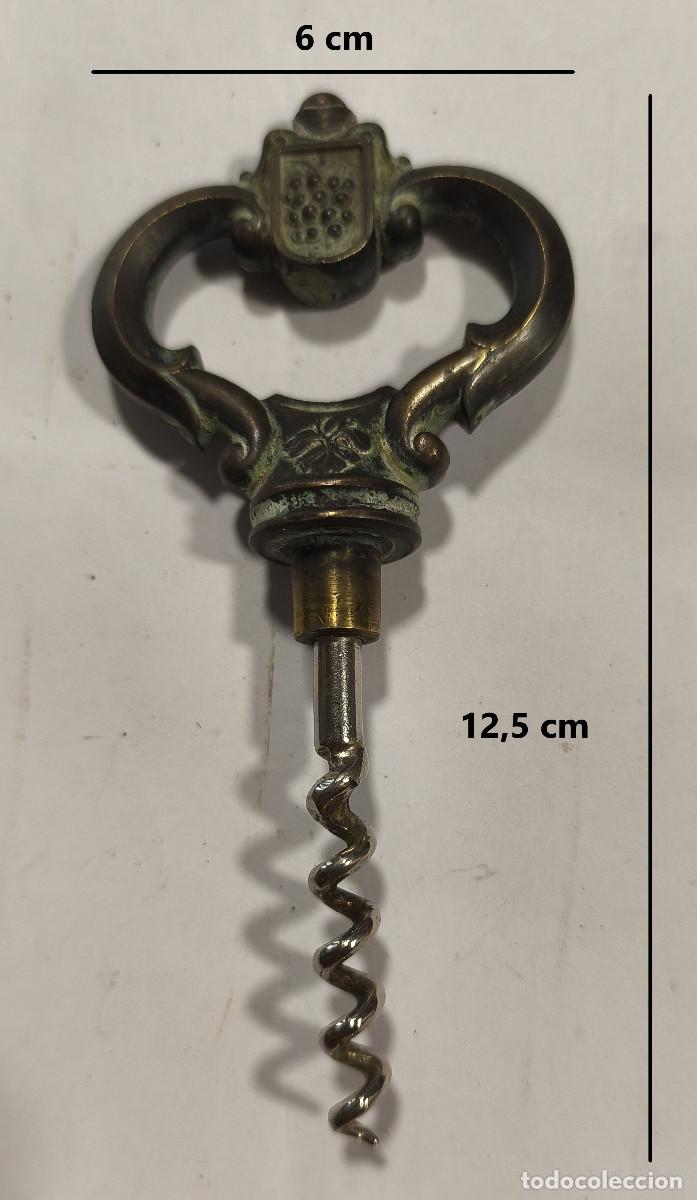 Abrebotellas y sacacorchos de colecci&oacute;n: SACACORCHOS MET&Aacute;LICO ANTIGUO