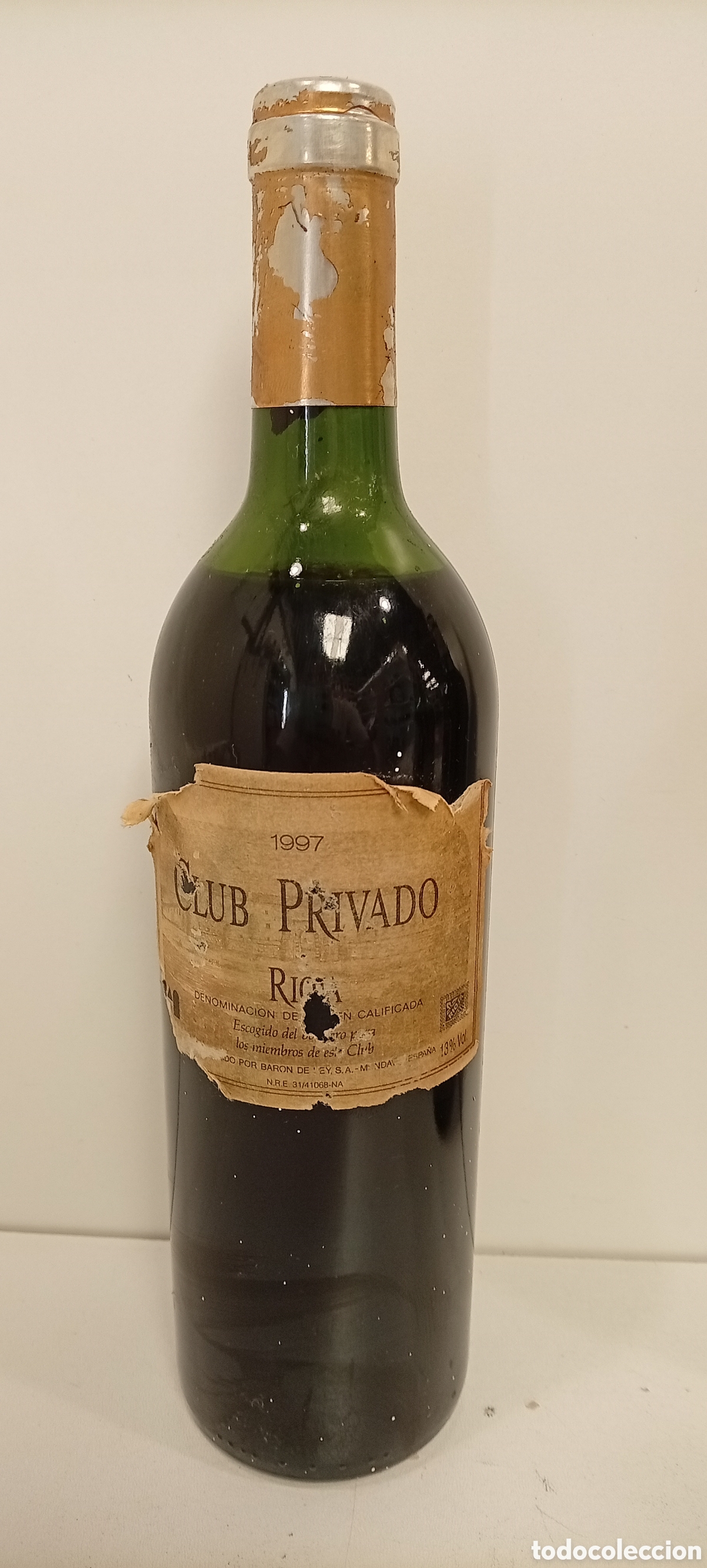 Abrebotellas y sacacorchos de colecci&oacute;n: VINO TONTO CLUB PRIVADO RIOJA A&Ntilde;O 1997