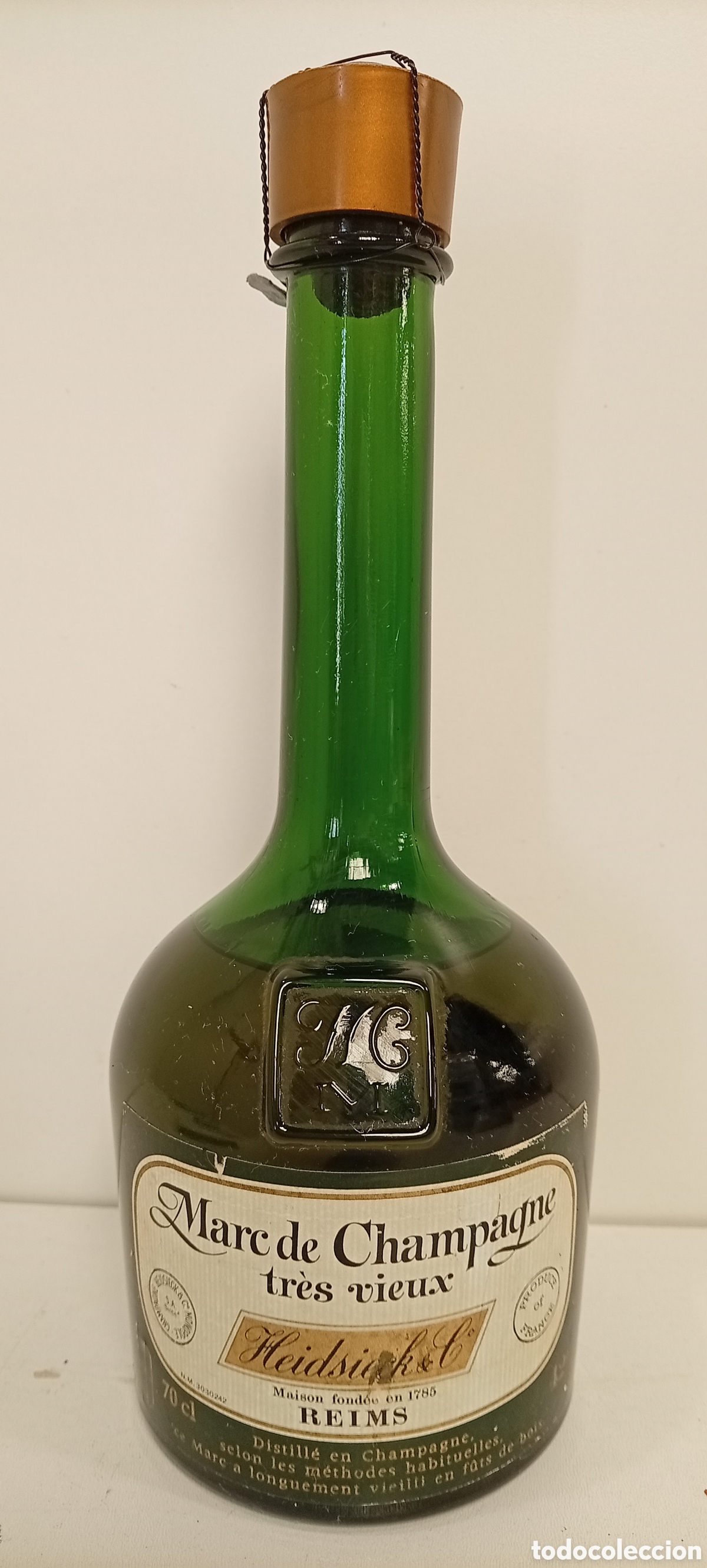 Abrebotellas y sacacorchos de colecci&oacute;n: HEIDSIECK & C&deg; MARC DE CHAMPAGNE TRES VIEUX