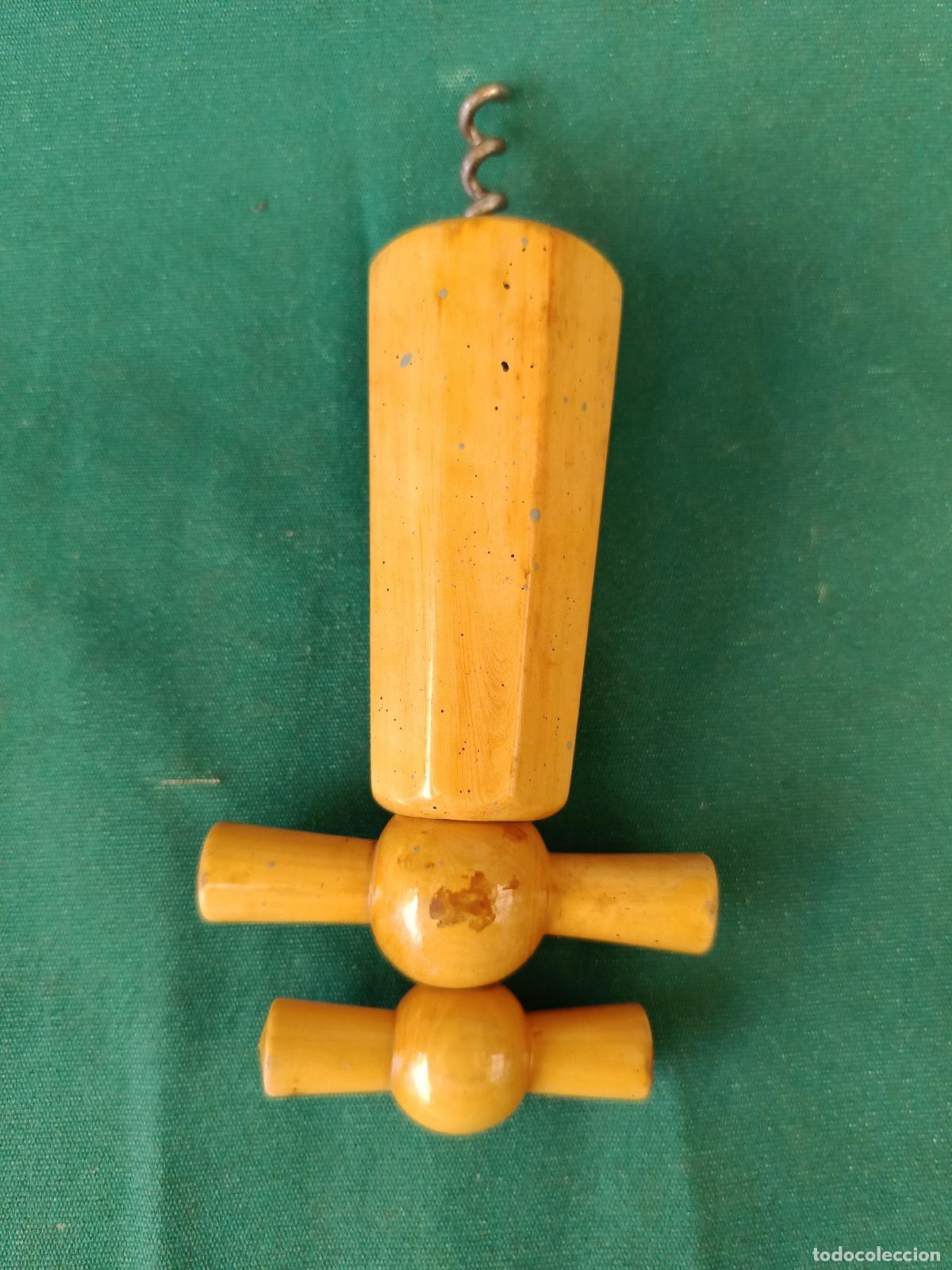 Abrebotellas y sacacorchos de colecci&oacute;n: SACACORCHOS DE MADERA - Foto 2