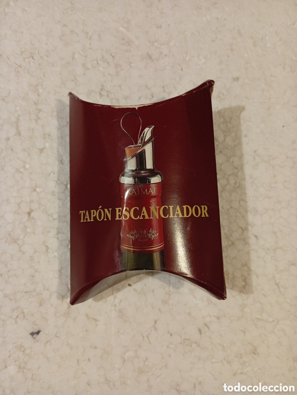 Abrebotellas y sacacorchos de colecci&oacute;n: TAP&Oacute;N ESCANCIADOR DE VINO RAIMAT