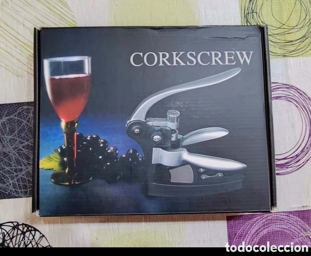 Abrebotellas y sacacorchos de colecci&oacute;n: Abridor de botellas de vino profesional