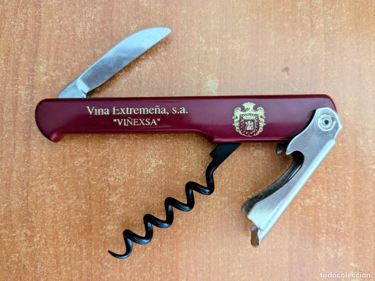 Abrebotellas y sacacorchos de colecci&oacute;n: Sacacorchos Vi&ntilde;a Extreme&ntilde;a. Almendralejo. Monasterio de Tentudia. Corte Real. Adventus.