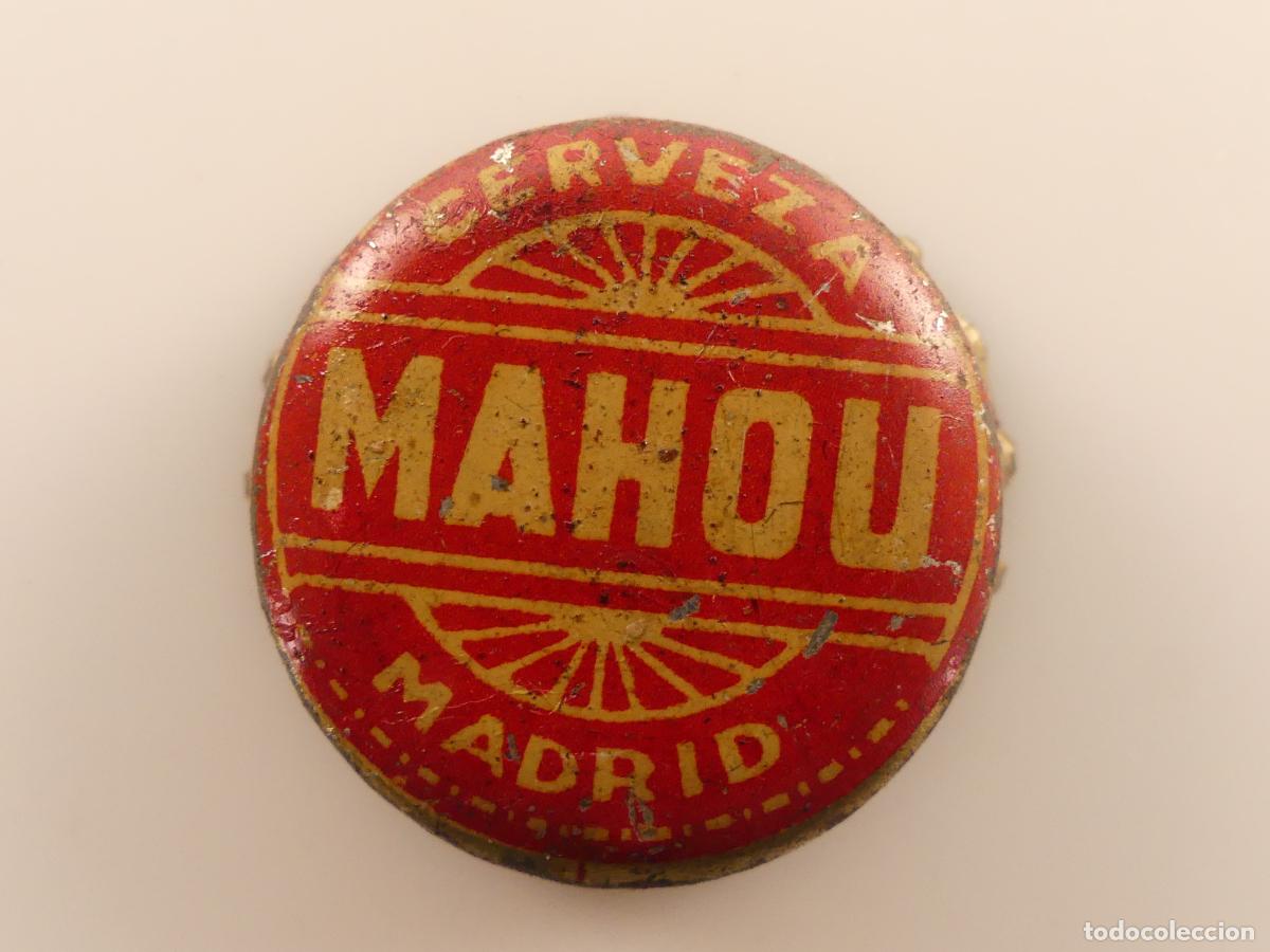 Abrebotellas y sacacorchos de colecci&oacute;n: ANTIGUO TAPON DE CERVEZA MAHOU MADRID OBJETO DE COLECCION