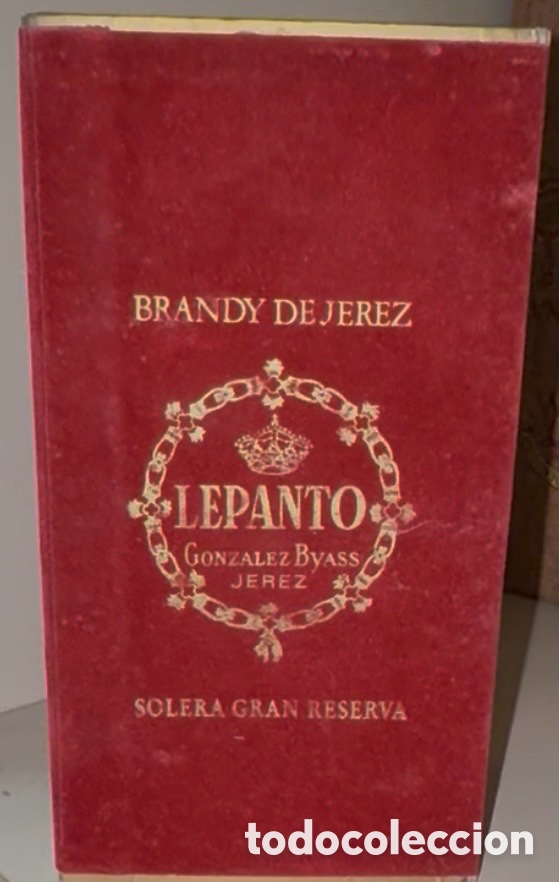 Abrebotellas y sacacorchos de colecci&oacute;n: Brandy de Jerez Lepanto solera gran reseva