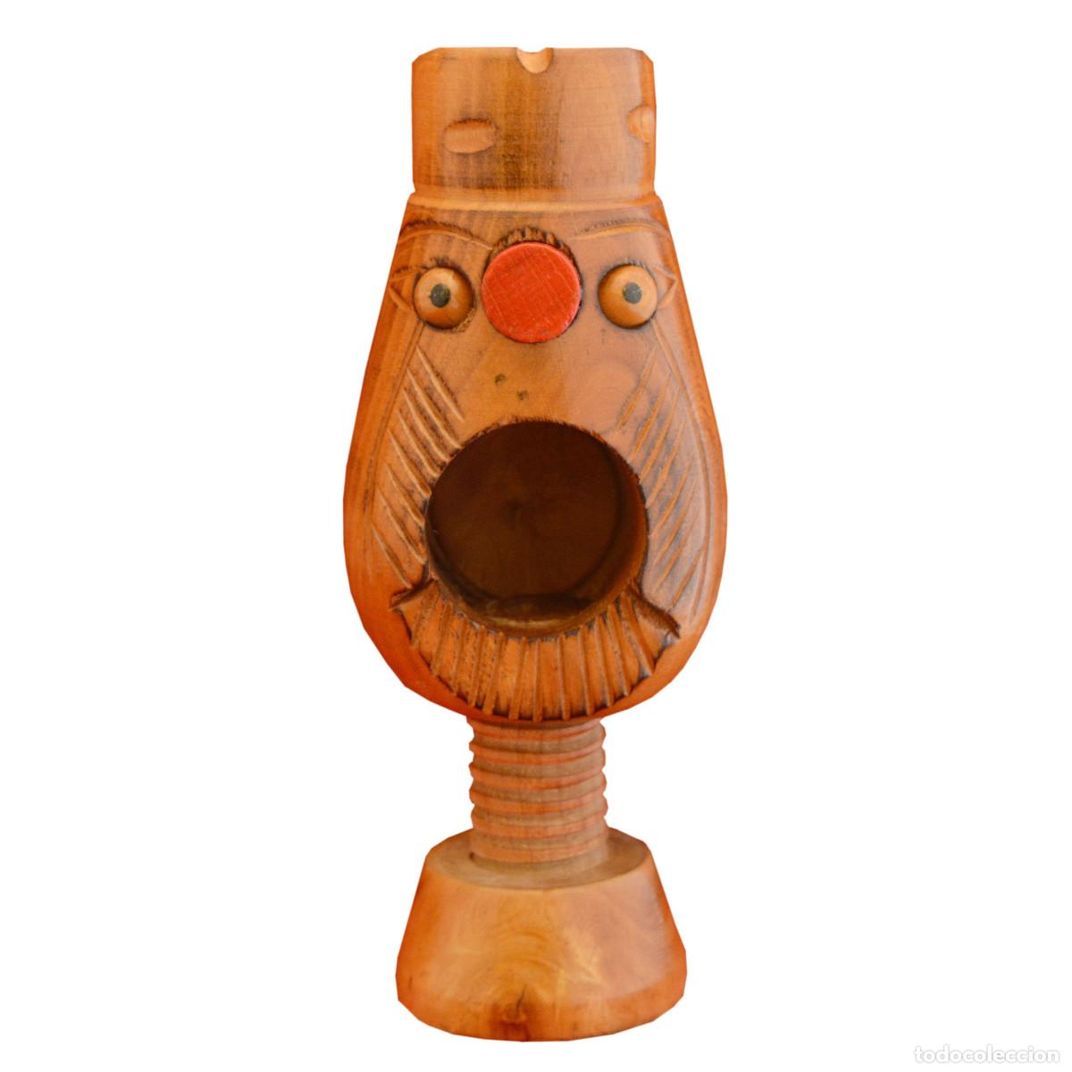 Abrebotellas y sacacorchos de colecci&oacute;n: CASCANUECES DE MADERA - Foto 2
