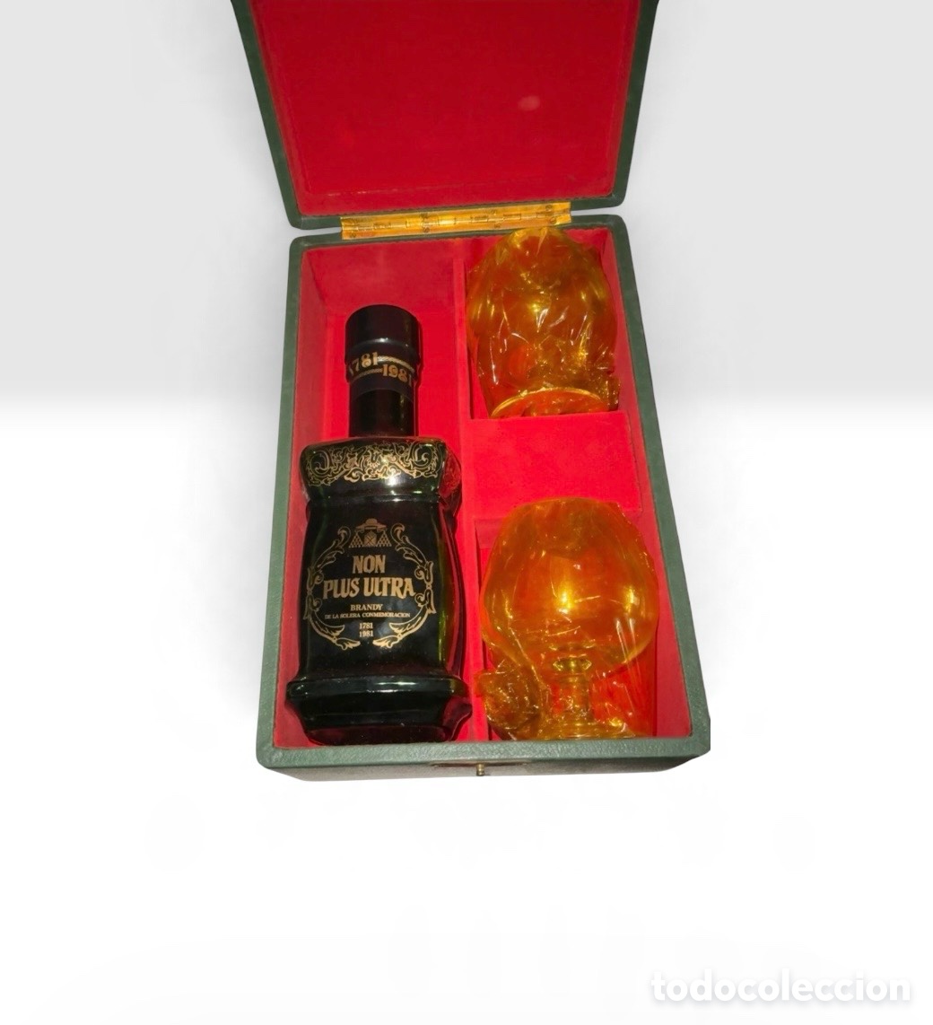 Abrebotellas y sacacorchos de colecci&oacute;n: Brandy Cardenal Mendoza Non Plus Ultra Solera Conmemoraci&oacute;n (1781-1981)