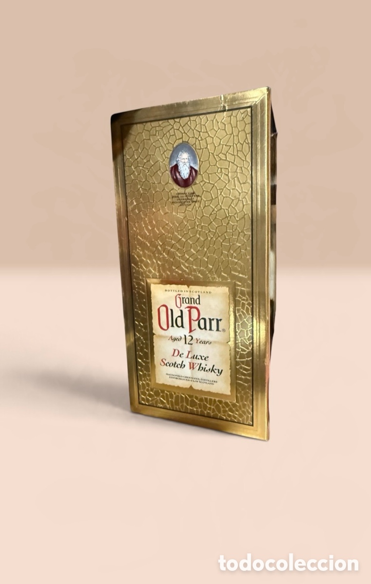 Abrebotellas y sacacorchos de colecci&oacute;n: Whisky Escoc&eacute;s Grand Old Parr De Luxe 12 Years Old (M