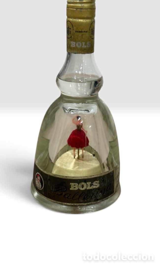 Ouvre-bouteilles et tire-bouchons &agrave; collectionner : botella vintage Bols Ballerina de la destiler&iacute;a holandesa Lucas Bols,