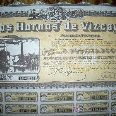 Coleccionismo Acciones Españolas: ALTOS HORNOS DE VIZCAYA S.A. - AÑO 1976. Lote 401514609