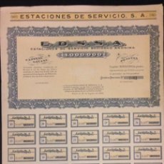 Coleccionismo Acciones Españolas: ACCION. E.D.S.S.A. ESTACIONES DE SERVICIO S.A. 1940