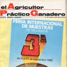 Coleccionismo Acciones Españolas: EL AGRICULTOR PRÁCTICO GANADERO Nº158 1986