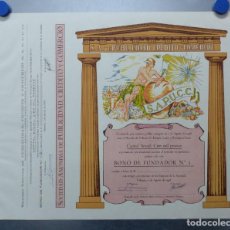 Coleccionismo Acciones Españolas: ACCION SOCIEDAD ANONIMA DE PUBLICIDAD, CREDITO Y COMERCIO, VALENCIA - AÑO 1946. Lote 323751478