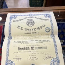 Coleccionismo Acciones Españolas: ANTIGUA ACCIÓN ESPAÑOLA. Lote 401688289