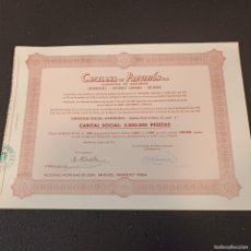 Coleccionismo Acciones Españolas: ANTIGUA ACCIÓN - CATALANA DEPREVISIÓN S.A. - BARCELONA 1974 - PIEZA DE COLECCION / 73