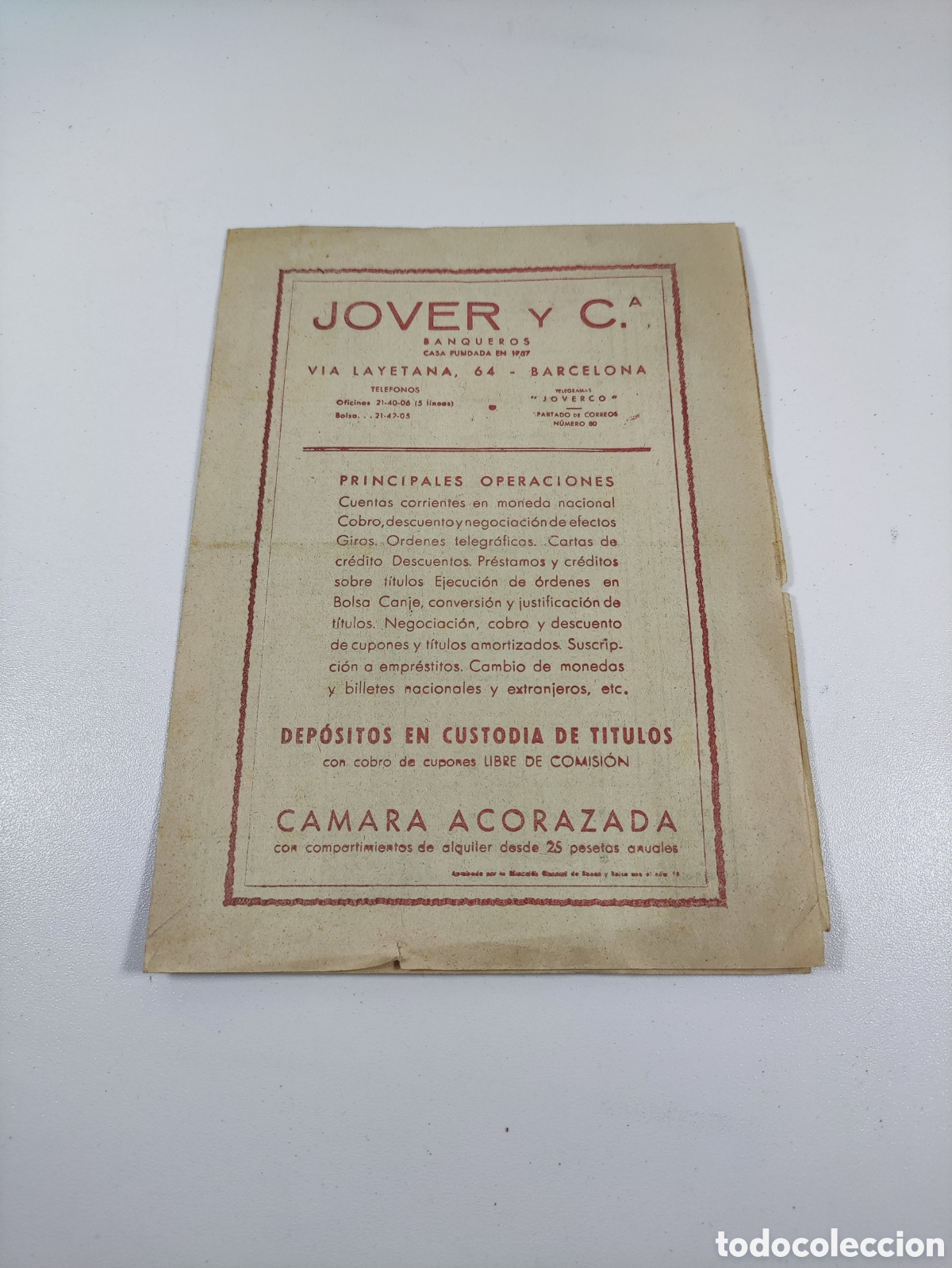 Coleccionismo Acciones Espa&ntilde;olas: Tabla de cotizaciones de la bolsa de Barcelona 16 de marzo de 1954 acciones moneda obligaciones