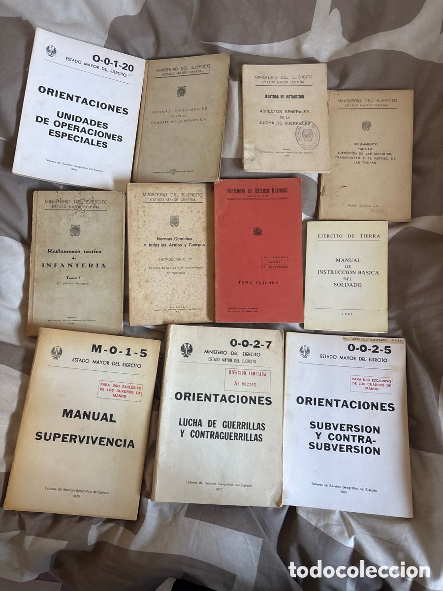 Coleccionismo Acciones Espa&ntilde;olas: Lote manuales y reglamento