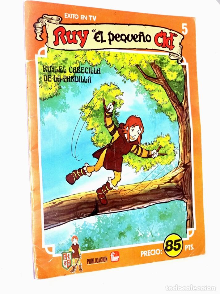 Coleccionismo acciones espa&ntilde;olas: RUY EL PEQUE&Ntilde;O CID. N&ordm; 5 : Ruy, el cabecilla de la pandilla. [Ruy el peque&ntilde;o Cid. N&uacute;m. 5]