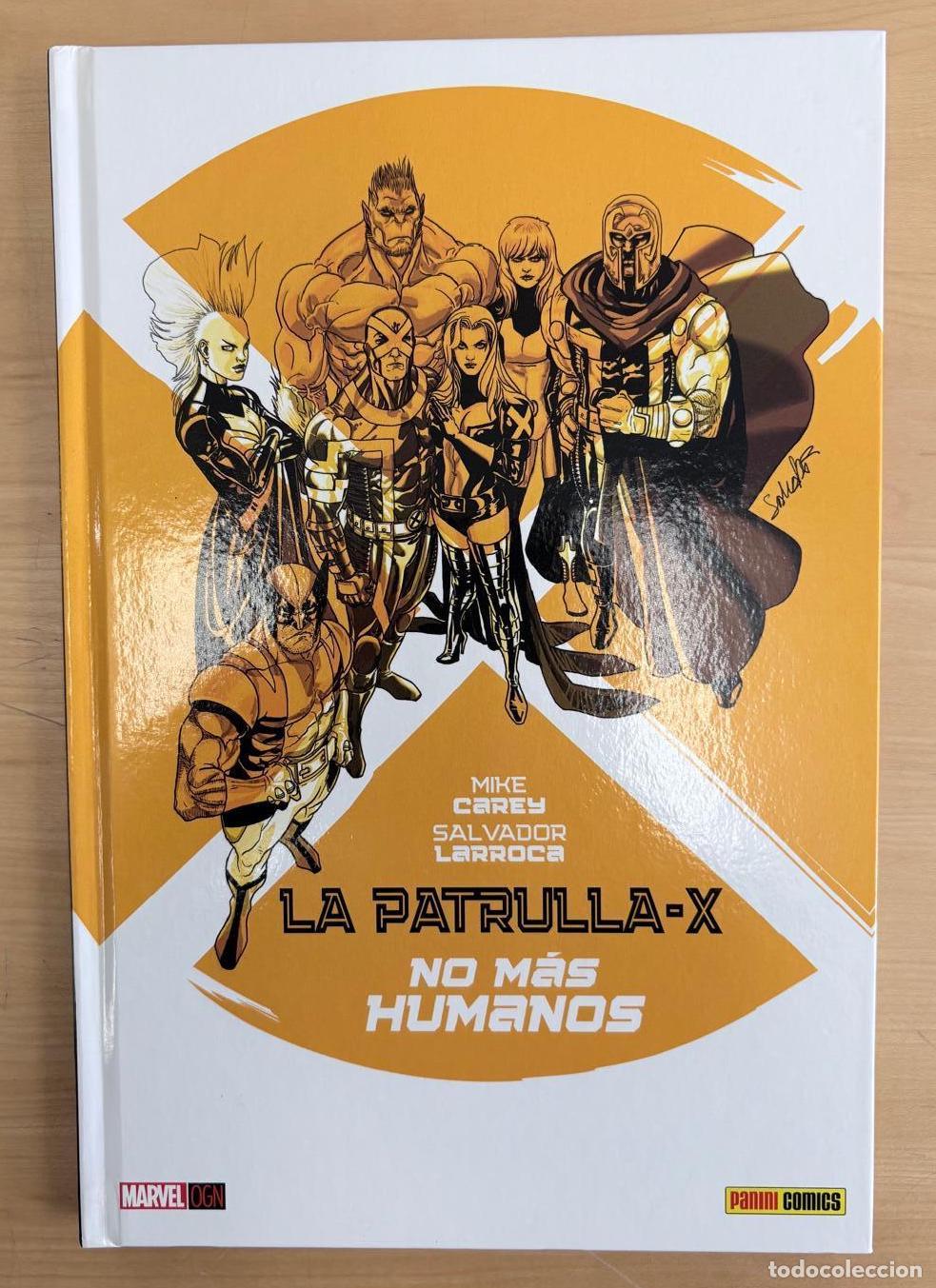 Coleccionismo acciones espa&ntilde;olas: LA PATRULLA X: NO M&Aacute;S HUMANOS. PANINI, 2014