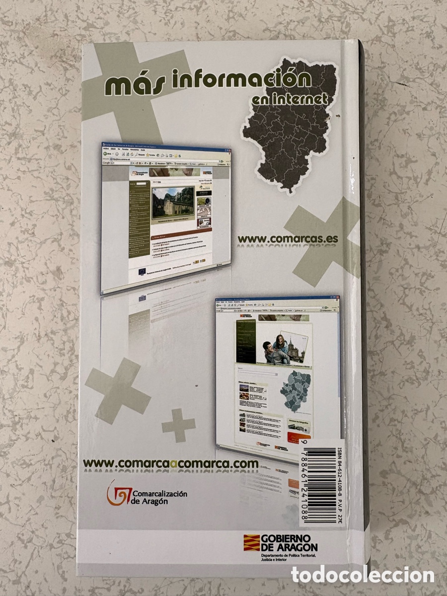 Coleccionismo acciones espa&ntilde;olas: Libro &ldquo;Arag&oacute;n, comarca a comarca&rdquo; - Foto 2