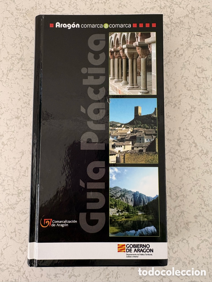 Coleccionismo acciones espa&ntilde;olas: Libro &ldquo;Arag&oacute;n, comarca a comarca&rdquo;