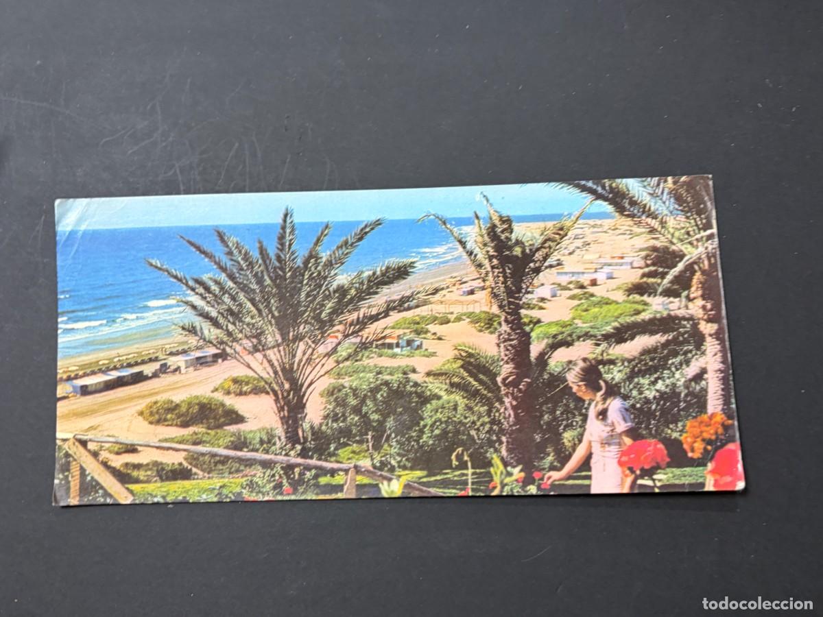 Coleccionismo acciones espa&ntilde;olas: TARJETA POSTAL. CANARIAS. GRAN CANARIA. PLAYA DE SAN AGUST&Iacute;N. BRITO