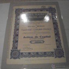 Coleccionismo Acciones Extranjeras: SOCIÉTÉ GÉNÉRALE DE CONSTRUCTION ET D'EPARGNE. Lote 47333008