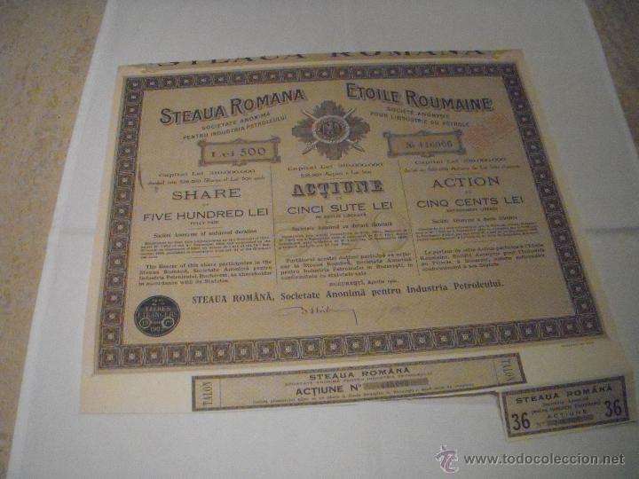 Coleccionismo acciones extranjeras: steaua romana - Foto 3