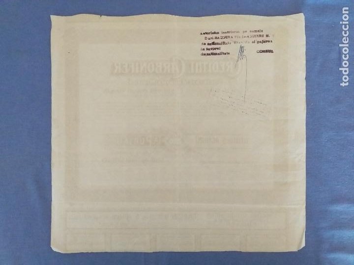 Coleccionismo Acciones Extranjeras: Bono Minas Romania Creditul Carbonifer año 1920 de 500, 2500, 5000, 12500 Lei - Foto 7 - 265806509