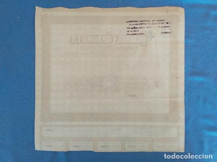 Coleccionismo Acciones Extranjeras: Bono Minas Romania Creditul Carbonifer año 1920 de 500, 2500, 5000, 12500 Lei - Foto 9 - 265806509