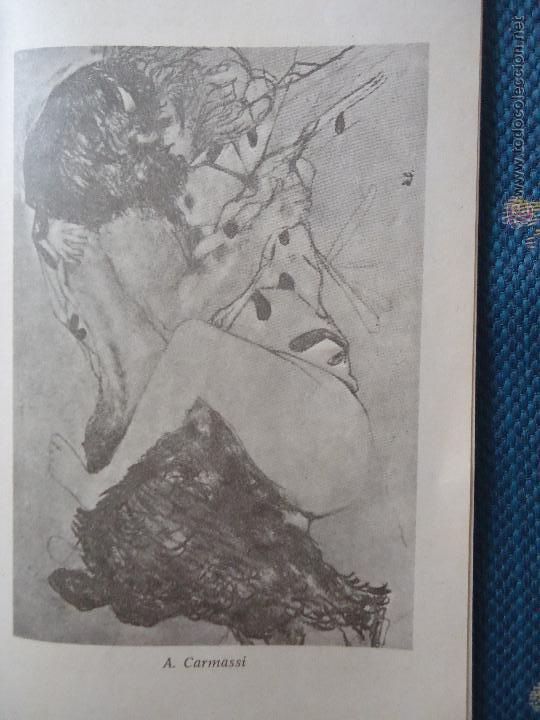 Art: referencia 22 - ilustracion erotica tama&ntilde;o postal grande 17x11 cm , perteneciente a libro
