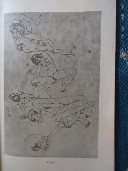 Art: referencia 22 - ilustracion erotica tama&ntilde;o postal grande 17x11 cm , perteneciente a libro