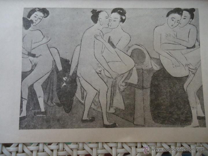 Art: referencia 22 - ilustracion erotica tama&ntilde;o postal grande 17x11 cm , perteneciente a libro