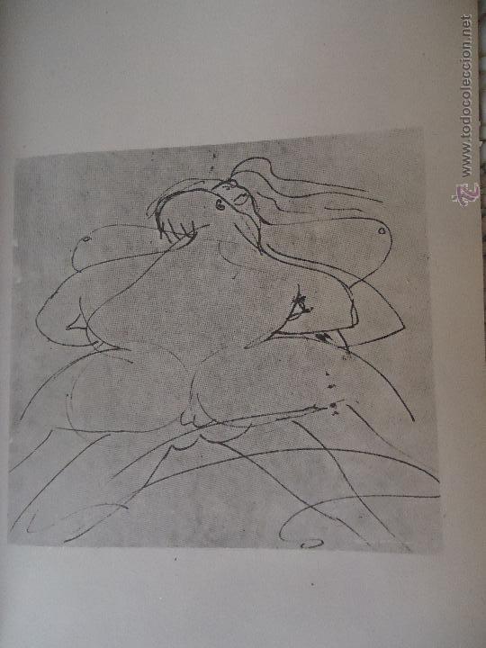 Art: referencia 22 - ilustracion ARTE LAMINA erotica tama&ntilde;o postal grande 17x11 cm perteneciente a libro