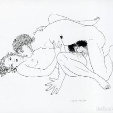 Arte: ARTE ERÓTICO. MARIO TAUZIN (1909 - 1979). LITOGRAFIA ORIGINAL. FIRMADA