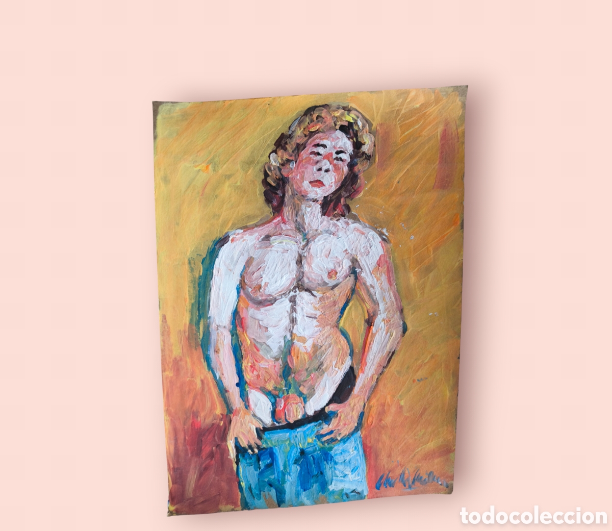 Arte: Chico modelo (original) - Foto 1