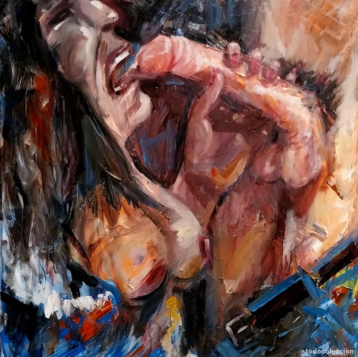Art: Pinturas irrepetibles. Obra original de autor.Pornografia en el arte.
