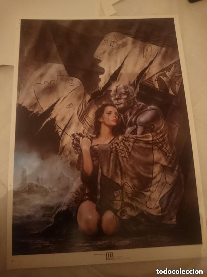 Art: LAMINA 5 DE LUIS ROYO TAMA&Ntilde;O DINA-3