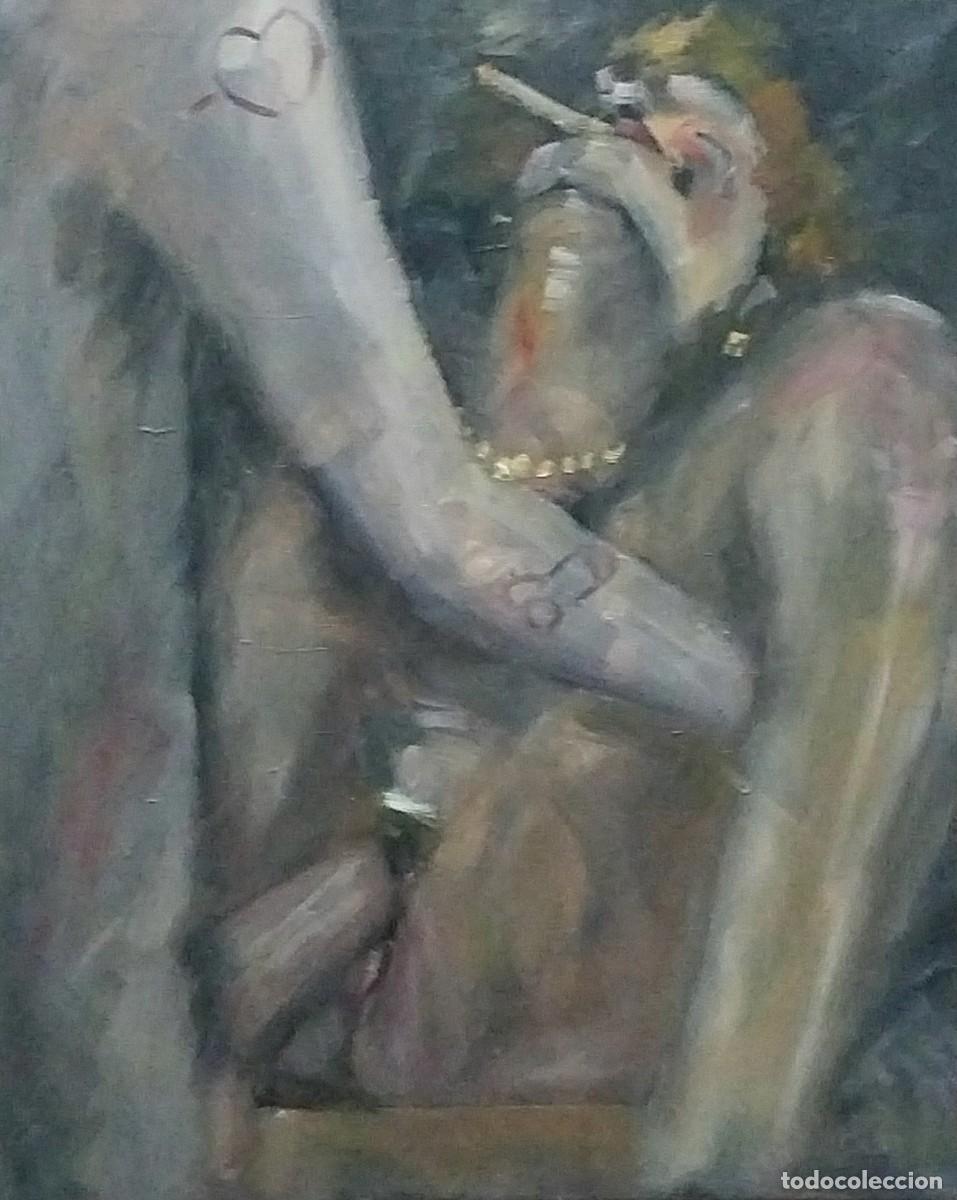 Art: &Oacute;leo pornografico.Obra original de autor.
