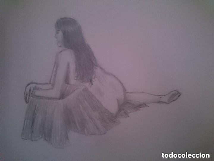 Art: MODELO DIBUJO DESNUDO FEMENINO N 2