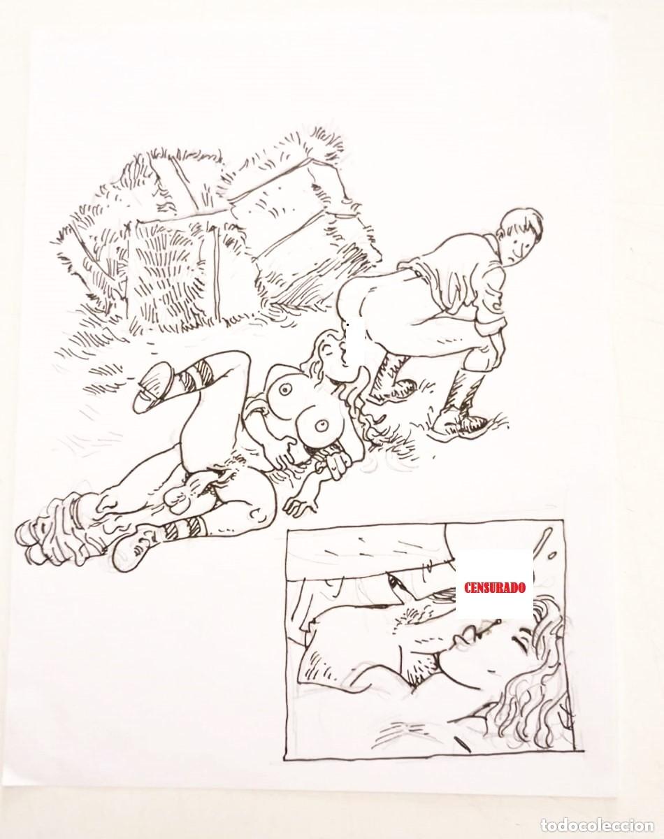 Arte: DIBUJO ER&Oacute;TICO ORIGINAL SIN FIRMA