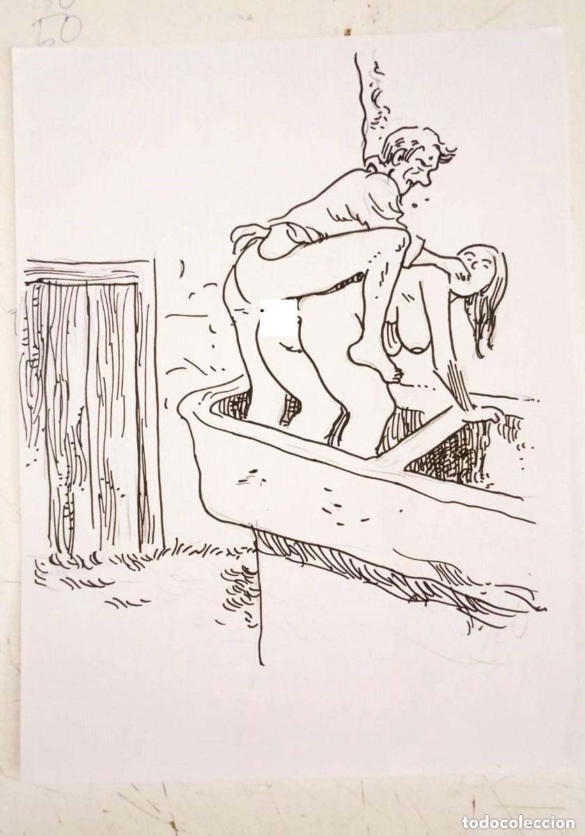 Art: DIBUJO ER&Oacute;TICO ORIGINAL SIN FIRMA