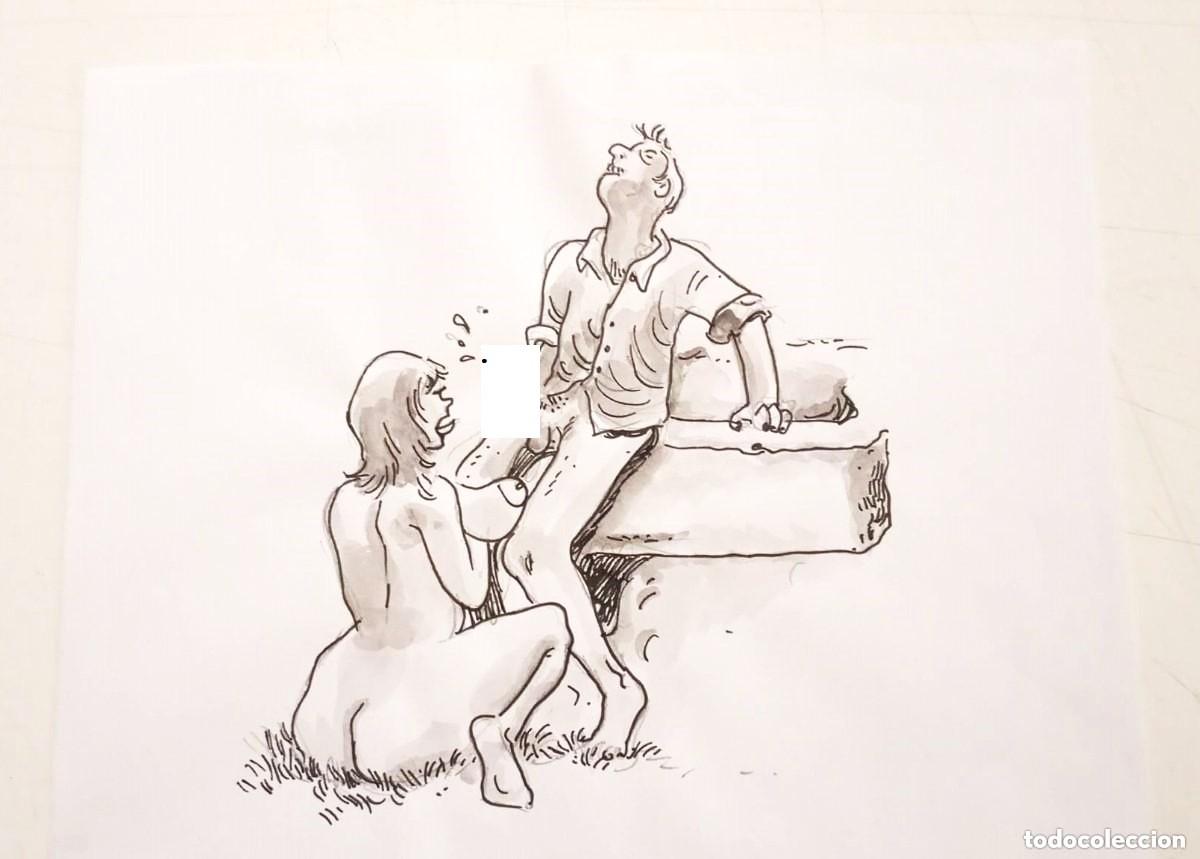 Art: DIBUJO ER&Oacute;TICO ORIGINAL SIN FIRMA